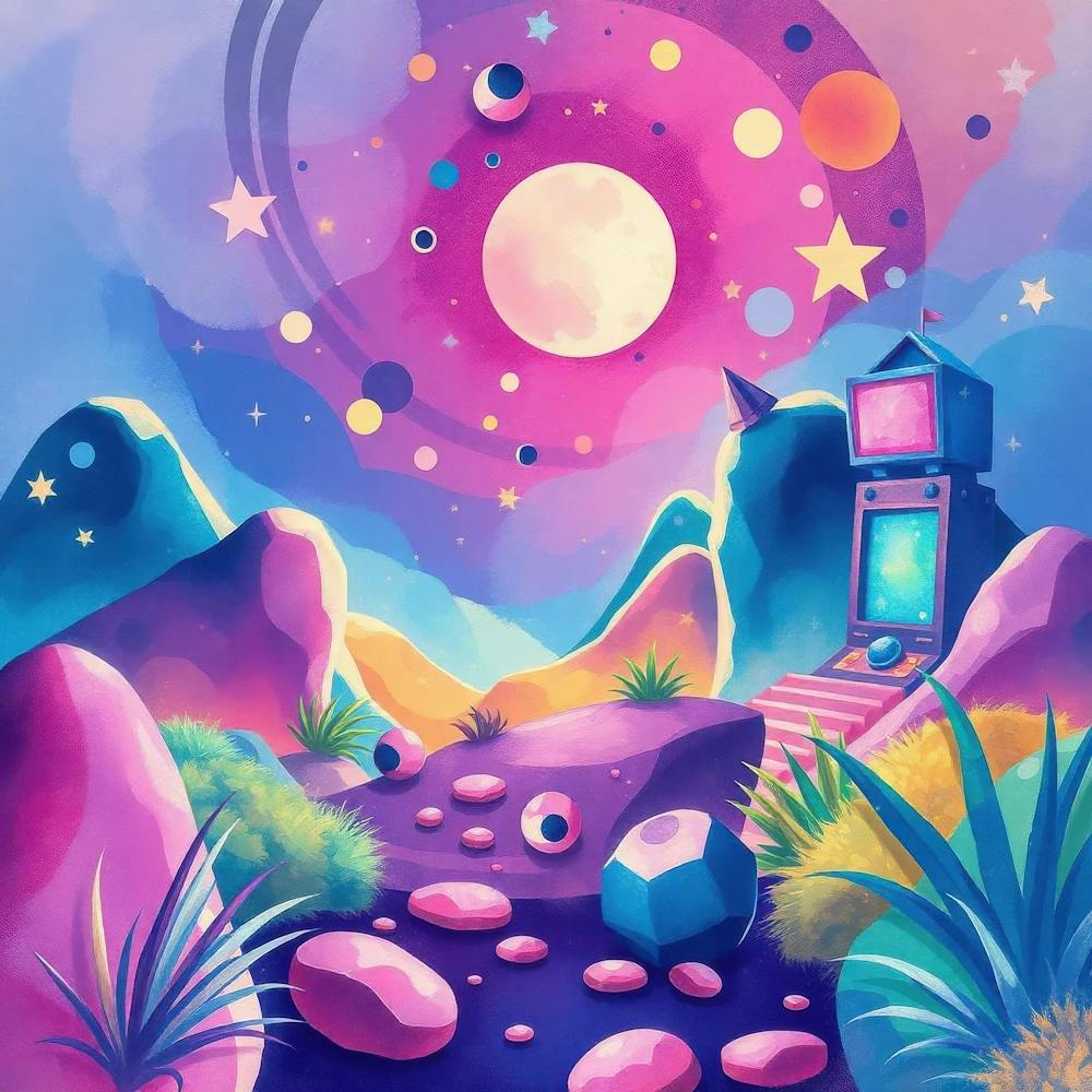 Psychedelic Landscape 2