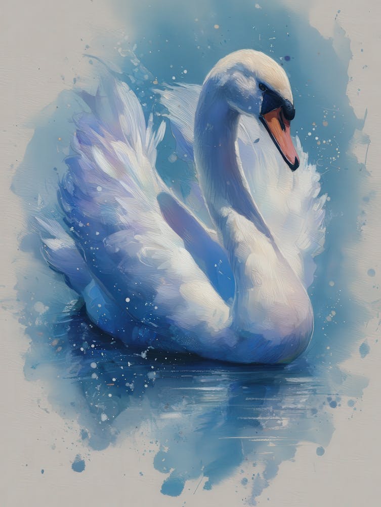 Aihrgdesign Isolated Watercolor Painting Of Birds Elegant Swa 9e99a7bd Ce82 48d3 8dde 87a21dd3962a 1