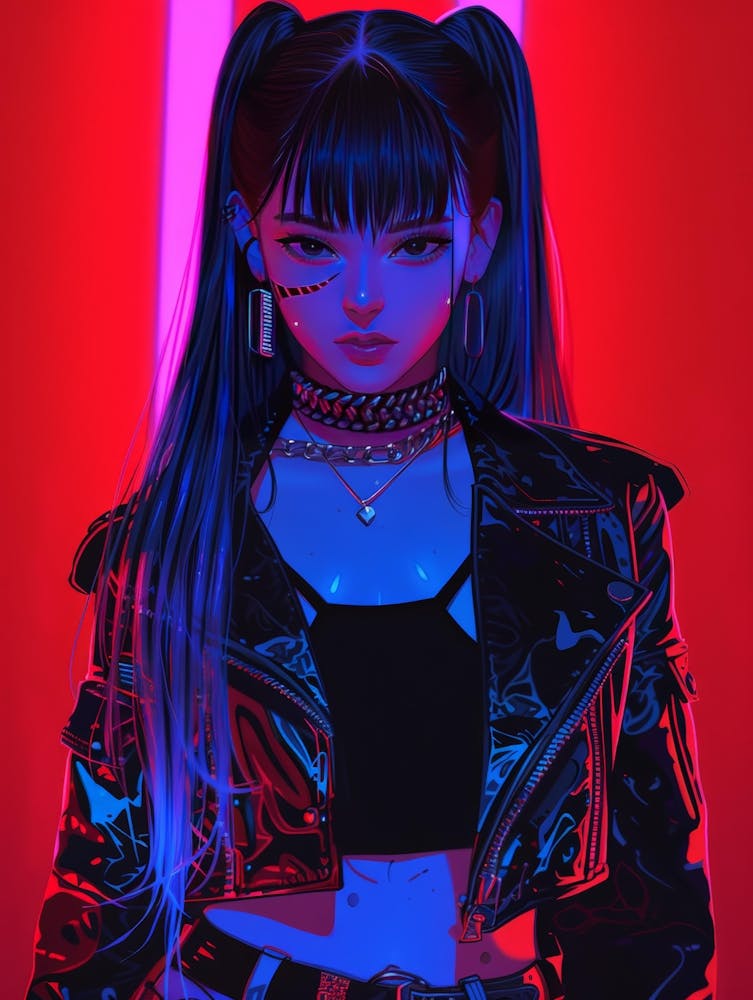 Girl In Neon