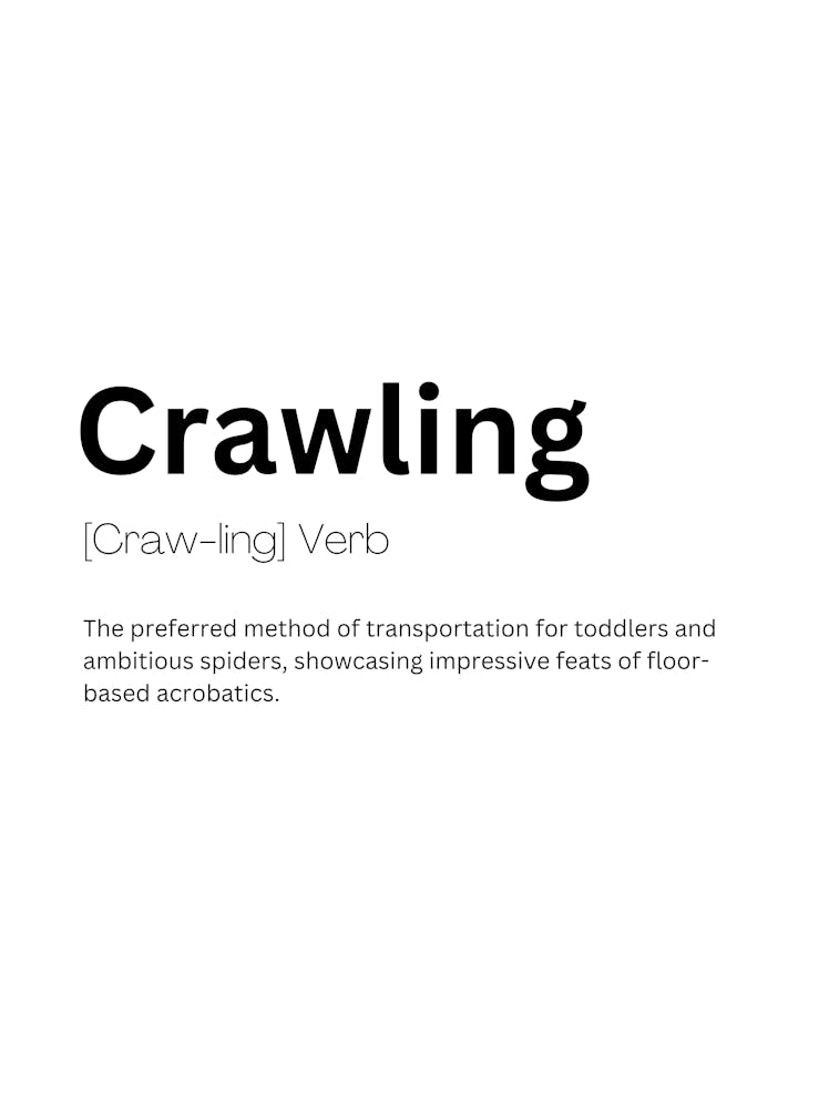 Définition et Signification de 'Crawling'
