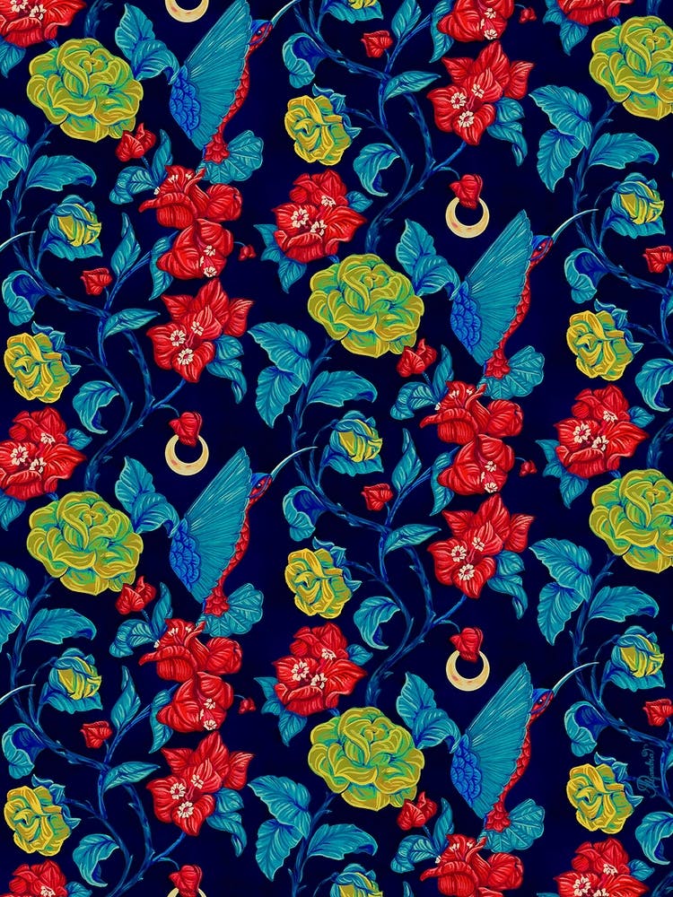 Midnight Bougainvilleas