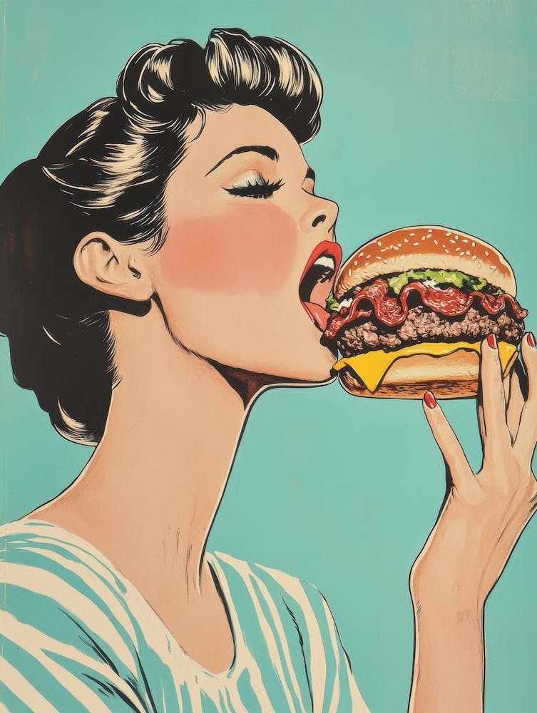 Burger Girl 1