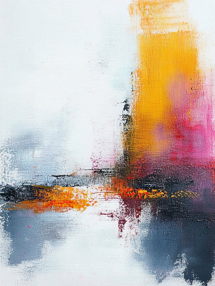 Abstract Acrylic Painting