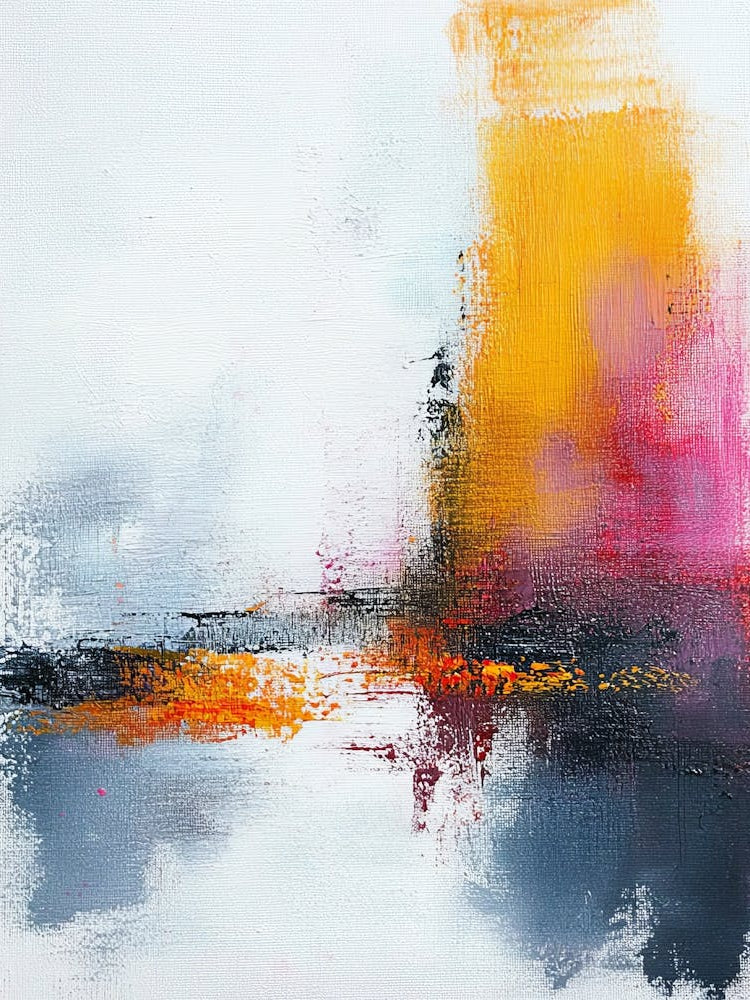 Abstract Acrylic Painting