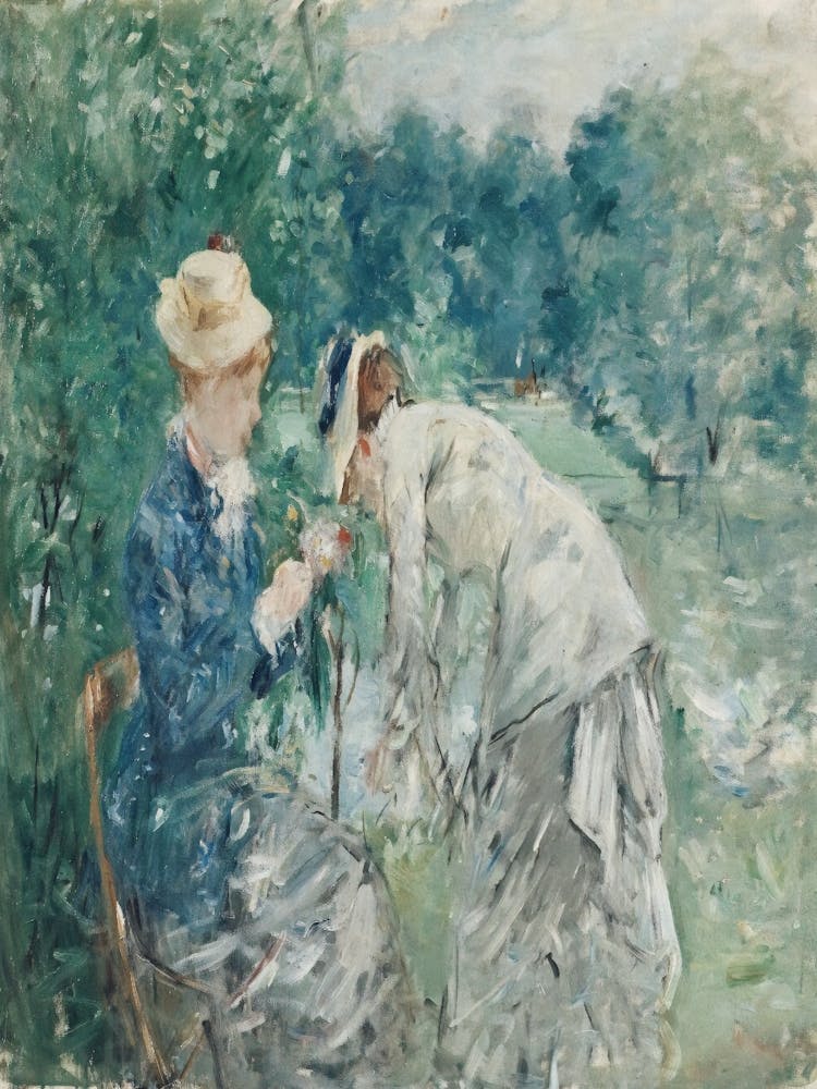 Two Women In A Park