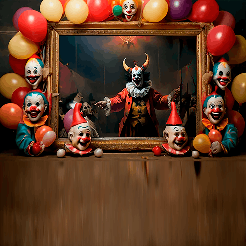 Clowns In A Frame