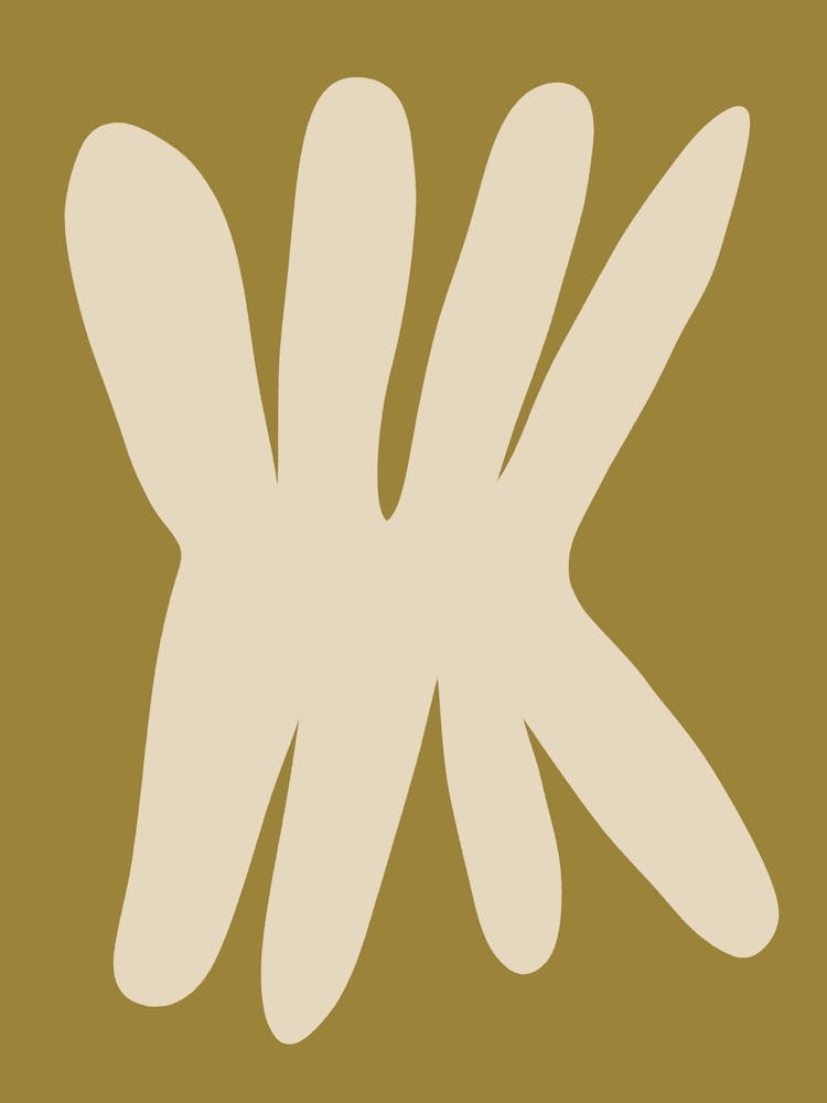 Abstract Green Shape