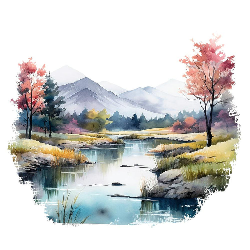 Watercolor Yoga 26