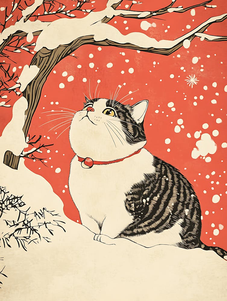 Cat In The Snow 19