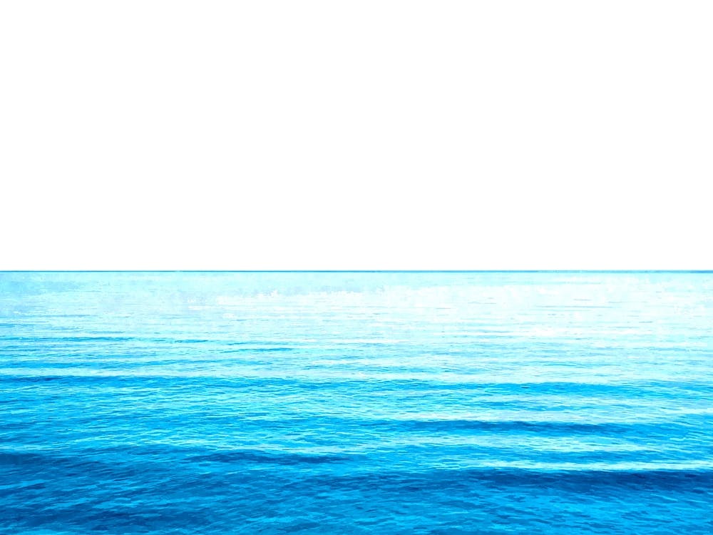 Blue Ocean Watercolor