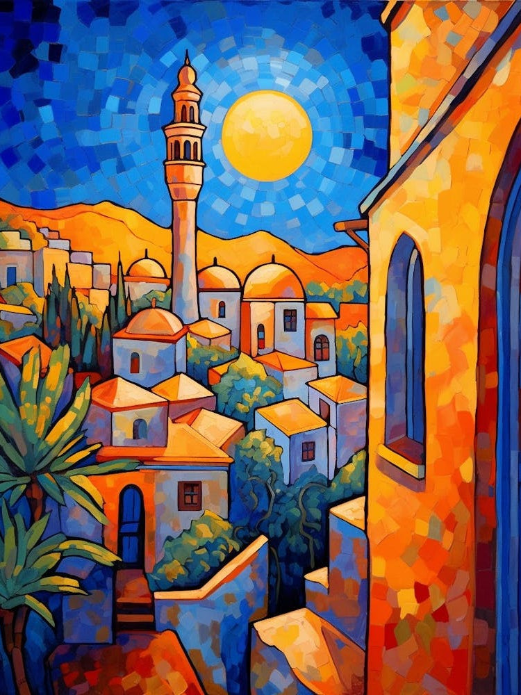 Topkapi Palace Pixel Art 10