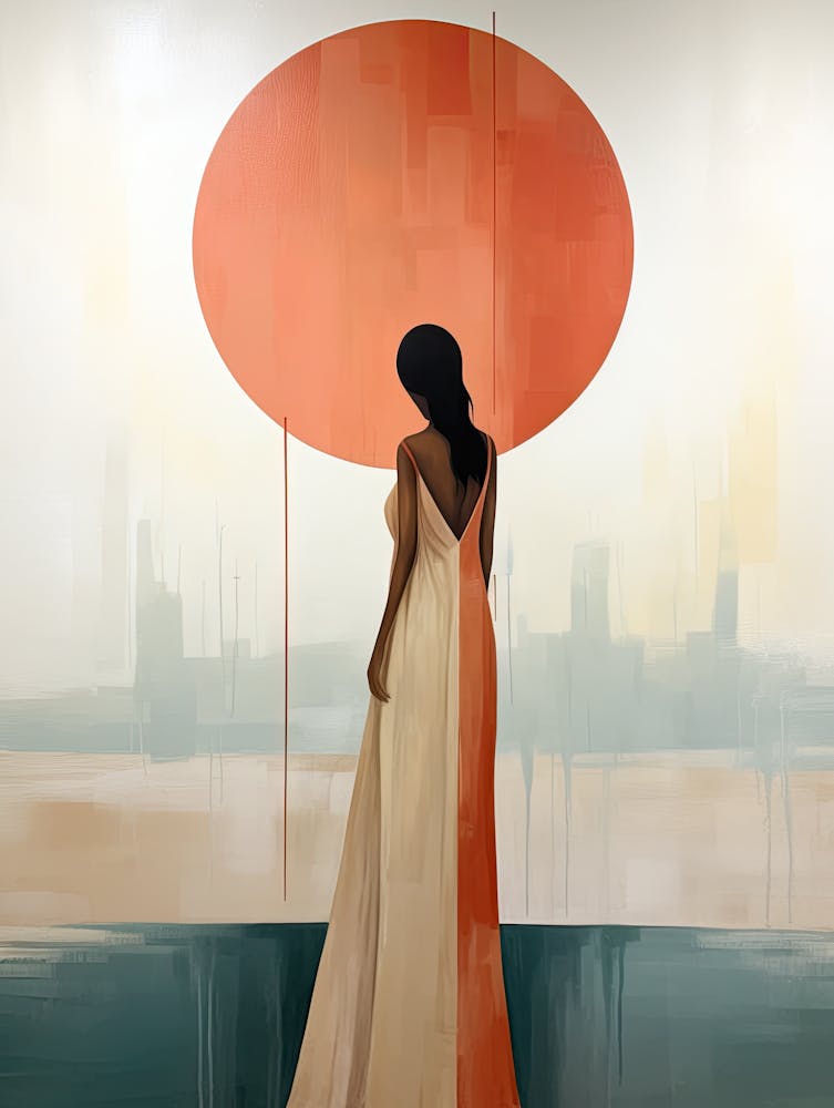 Feathered Rhythm, Boho Art Style