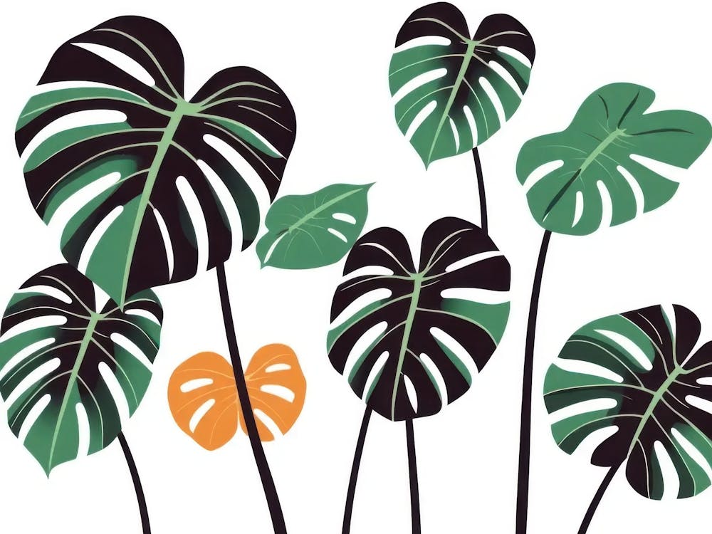 Monstera Leaves 1