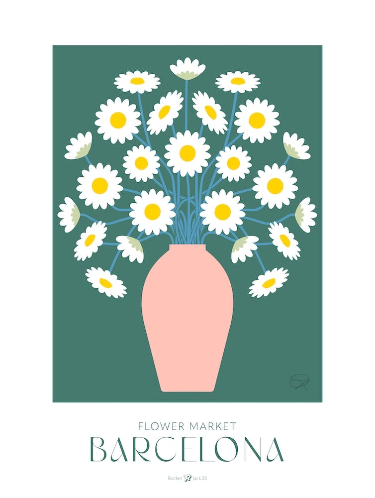 Barcelona Flower Market