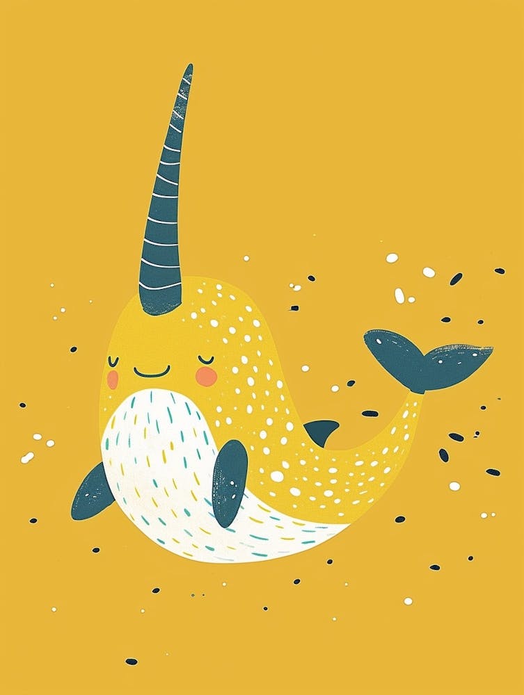Yellow Narwhal 1