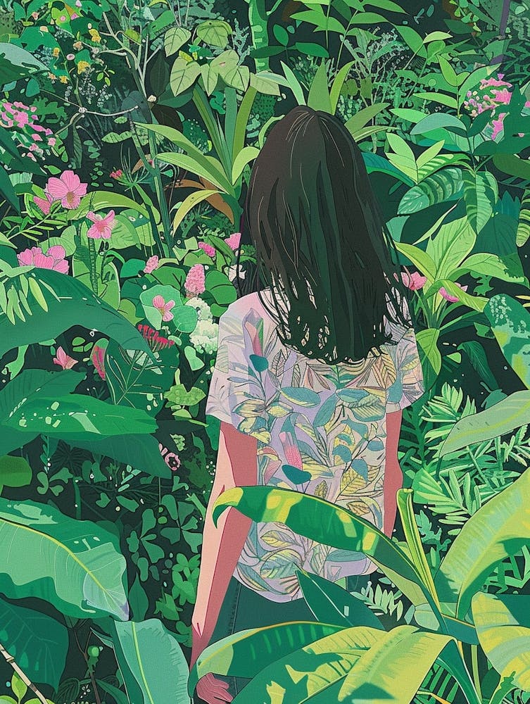 In The Garden Giverny Gardens France