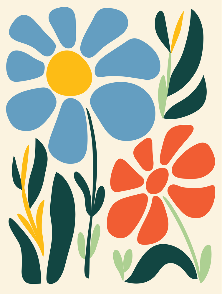 Fleurs et Feuilles