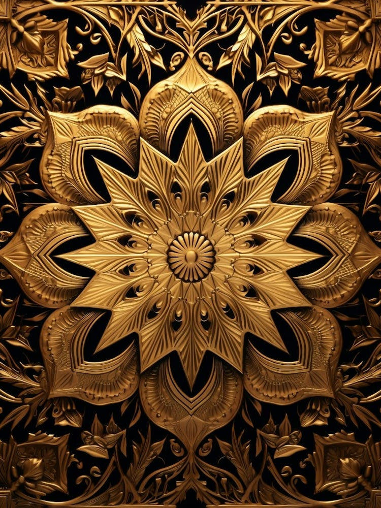 Symmetrical Mandalas Geometric Illustration 18