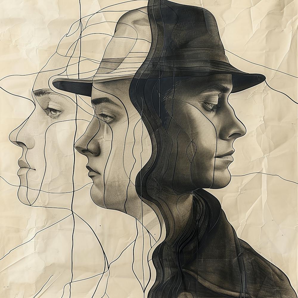 'The Hat' - Line art, Black and White art, abstract art, abstract painting  city wall art, colorful wall art, home decor, minimal art, modern wall art, wall art, wall decoration, wall print colourful wall art, decor wall art, digital art, digital art download, interior wall art, downloadable art, eclectic wall, fantasy wall art, home decoration, home decor wall, printable art, printable wall art, wall art prints, artistic expression, contemporary, modern art print,