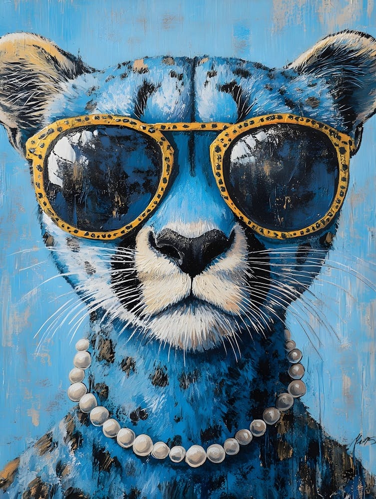Blue Cheetah 2