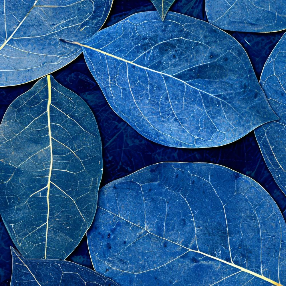 Blue Leaves 1
