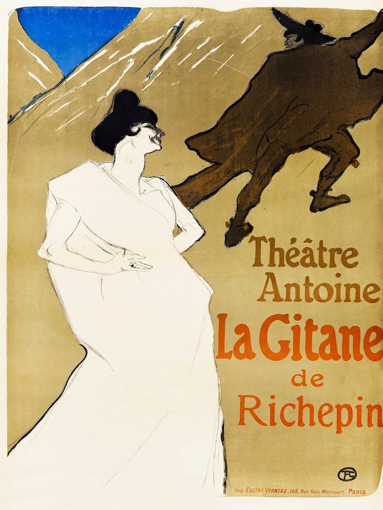 La Gitane (1899), Henri de Toulouse-Lautrec