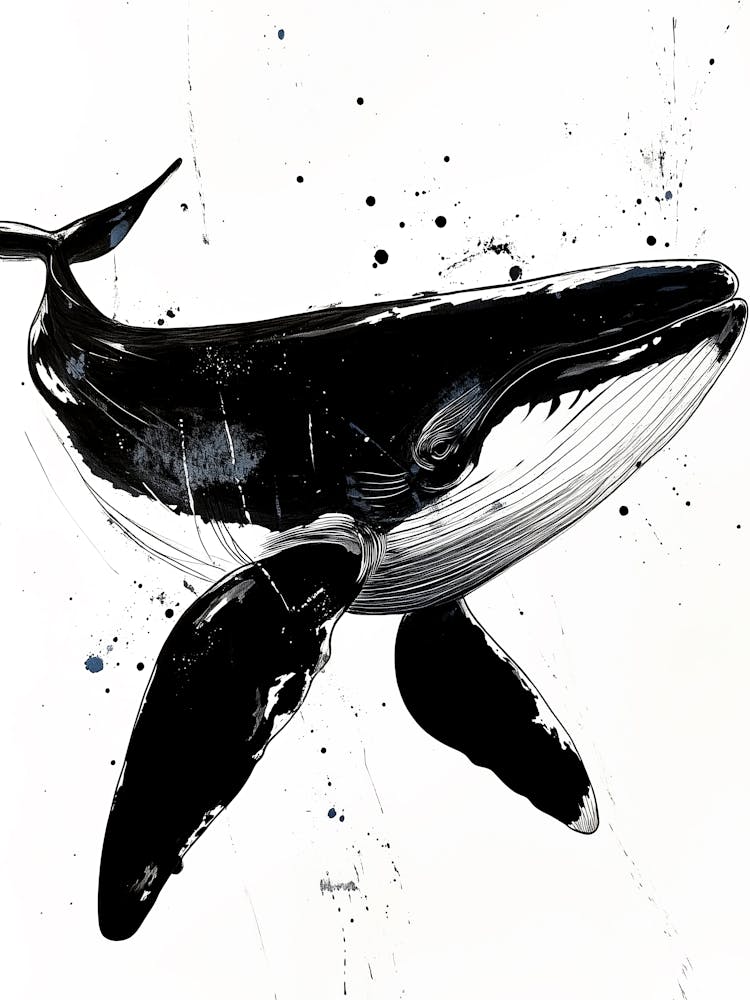 Whale Canvas Print