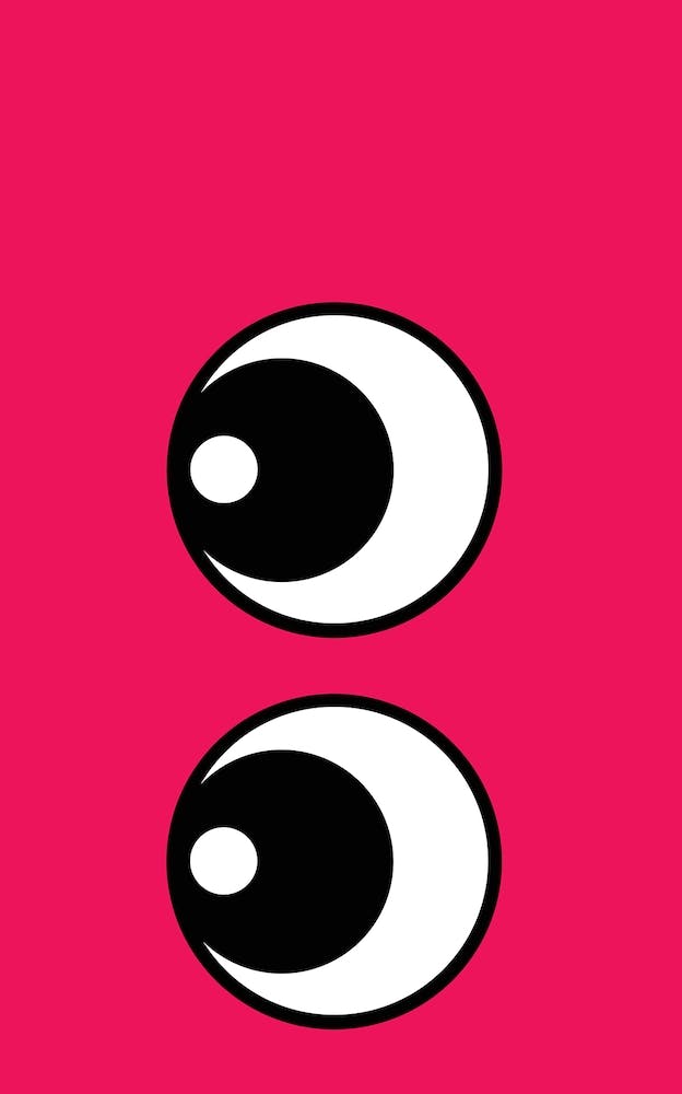 Making Eyes Up Magenta