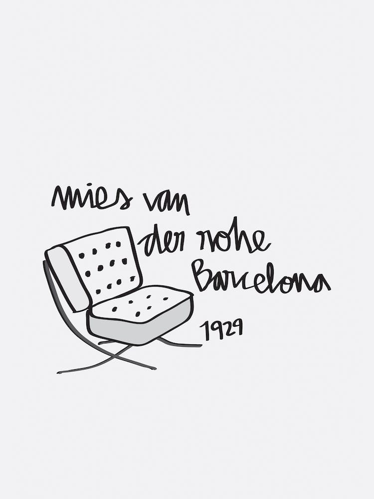 Mies Barcelona Chair