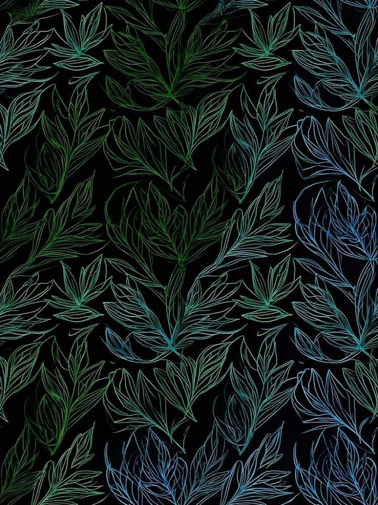 Silhouettes of Eden: A Dreamlike Exploration of Nature's Hidden Depths