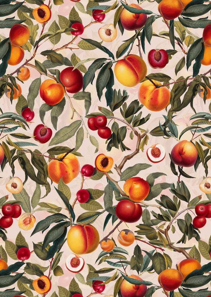 Vintage Fruit Pattern 23