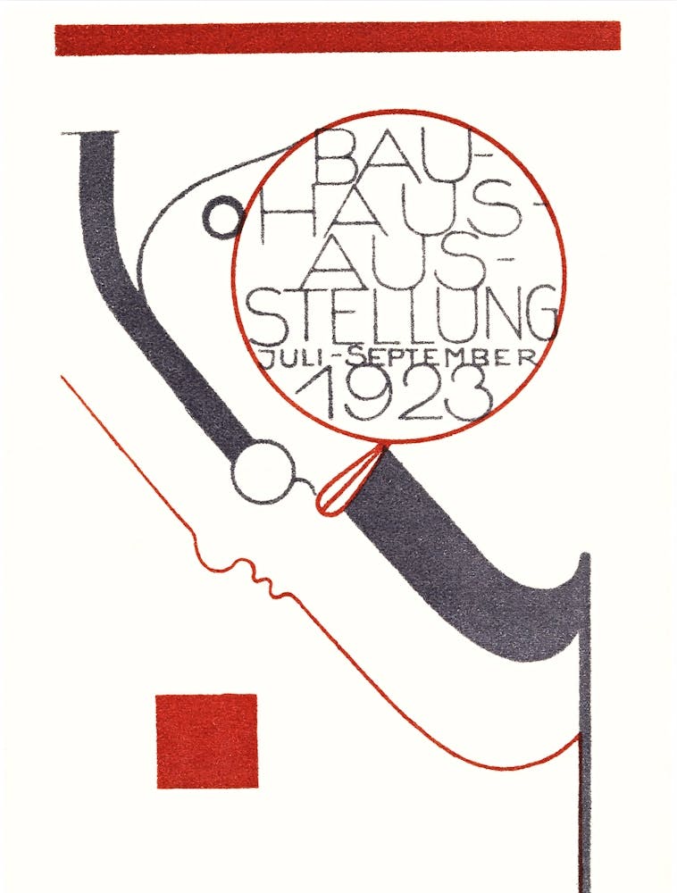 Affiche Bauhaus