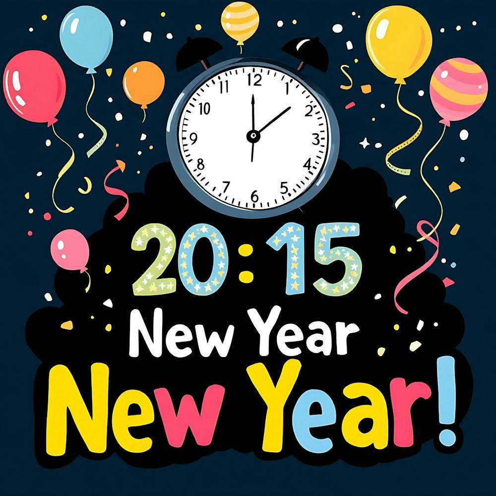 Neujahrskarte