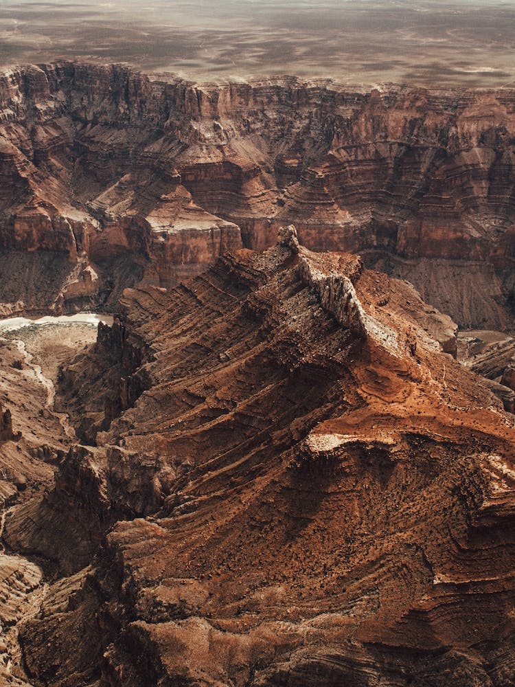 Mountain Tops Of Grand Canyon