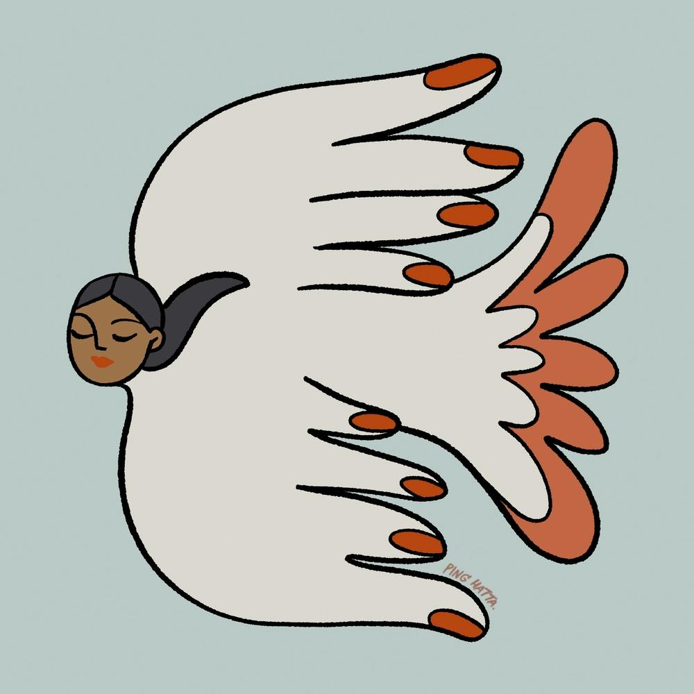 La Paloma White In Mint Square