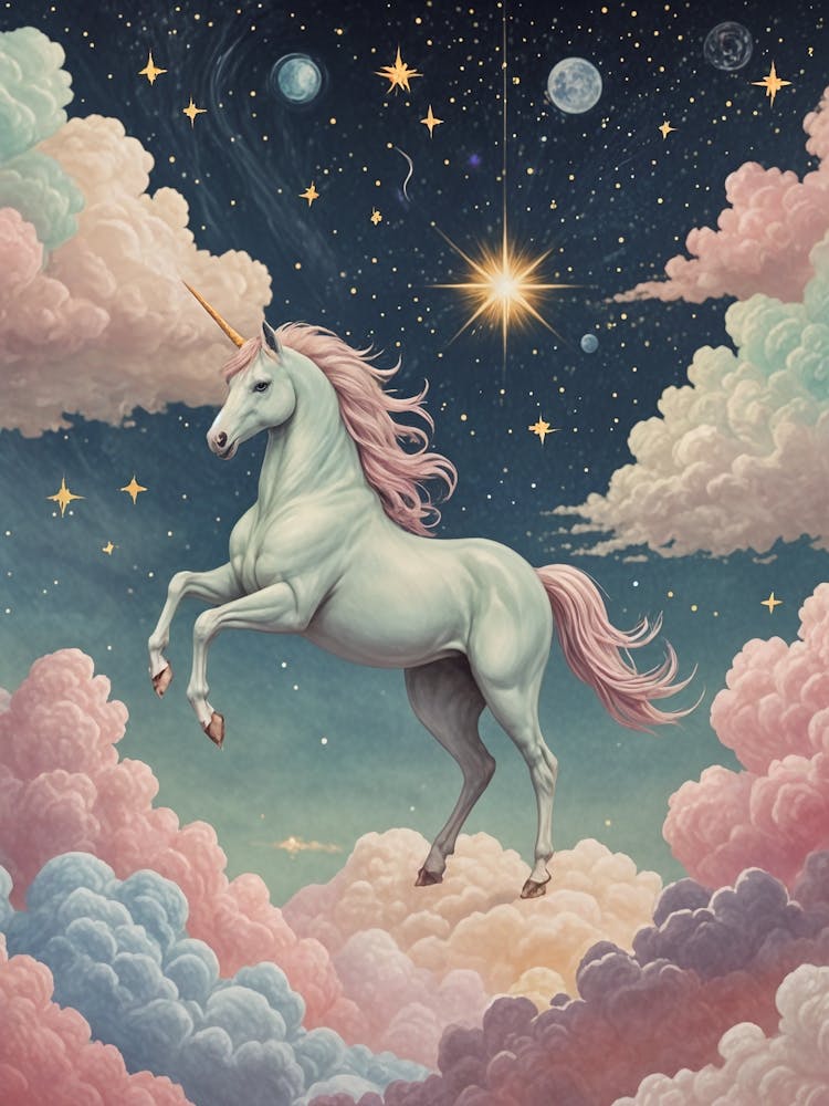 Magic Unicorn In The Sky no1