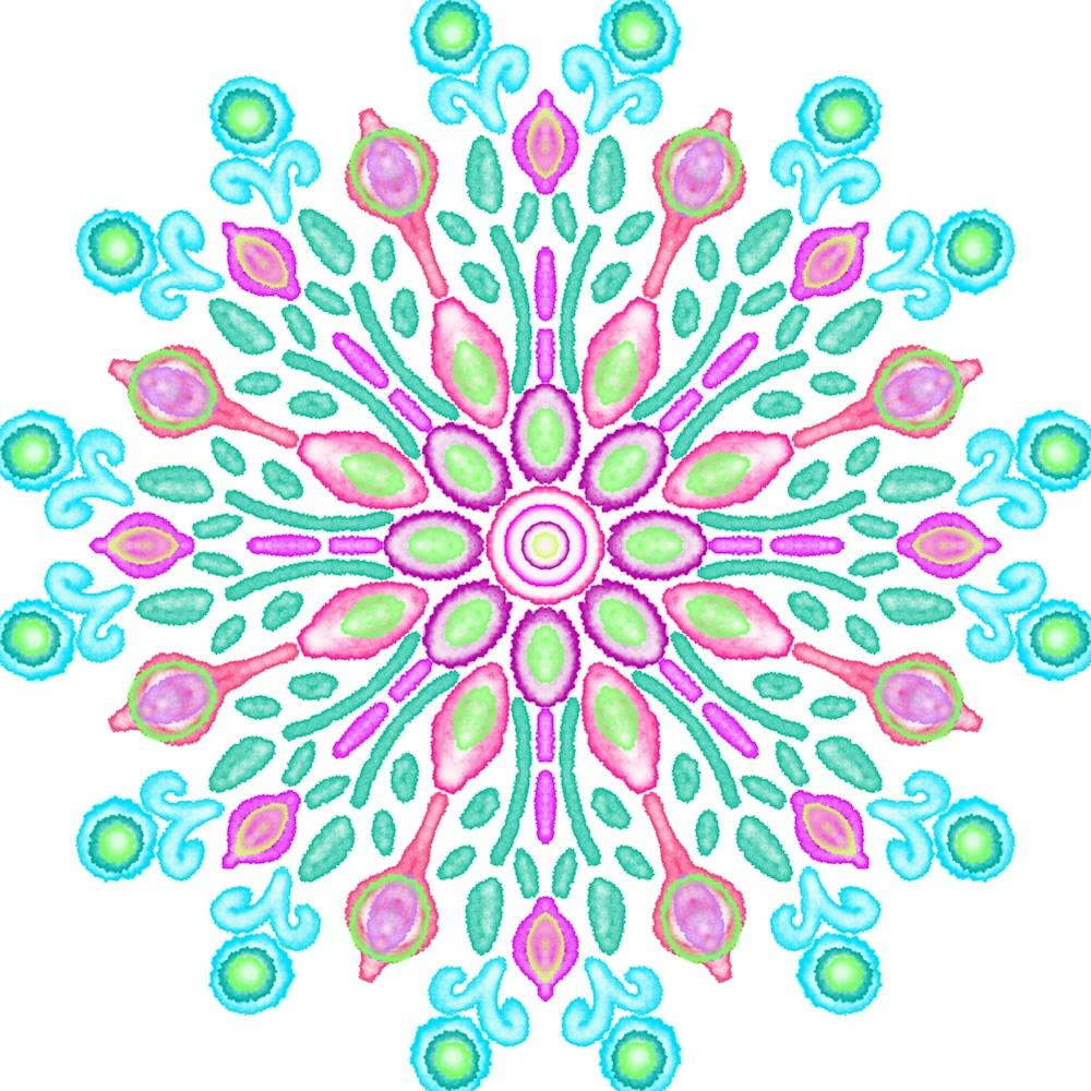 Watercolor Mandala