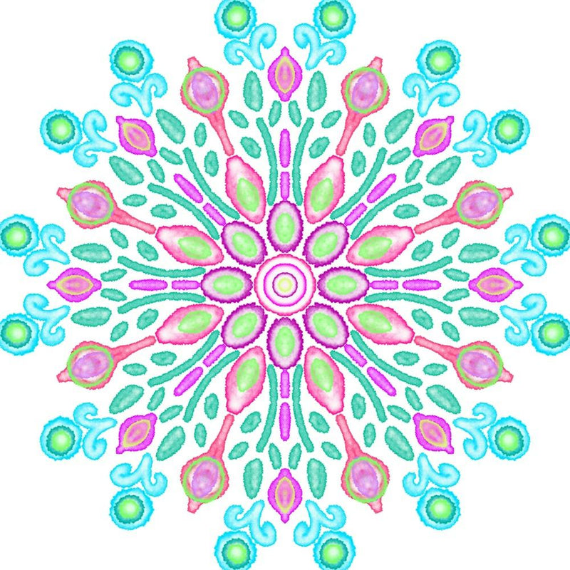 Watercolor Mandala