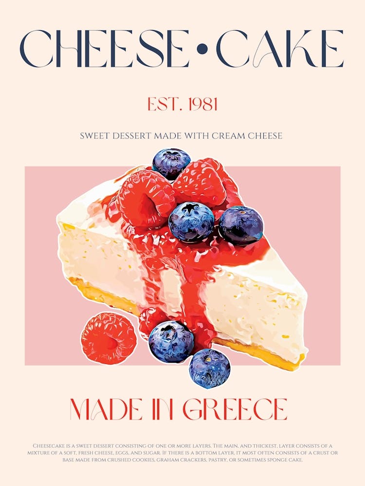 Cheesecake Mid Century