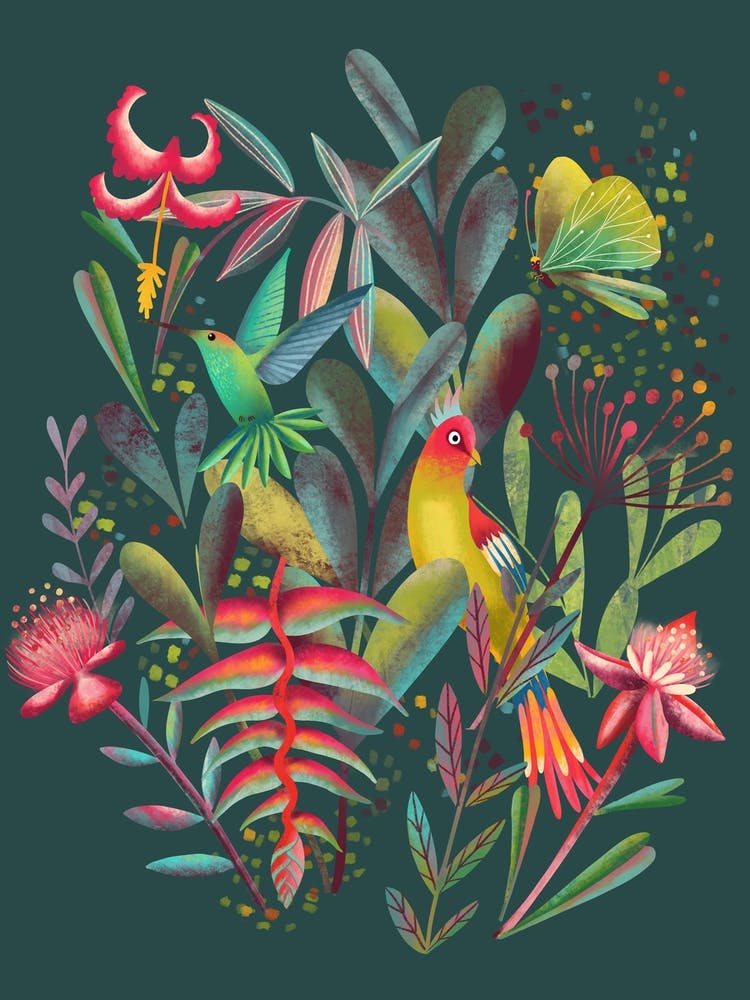 Winged Jungle Fantasy