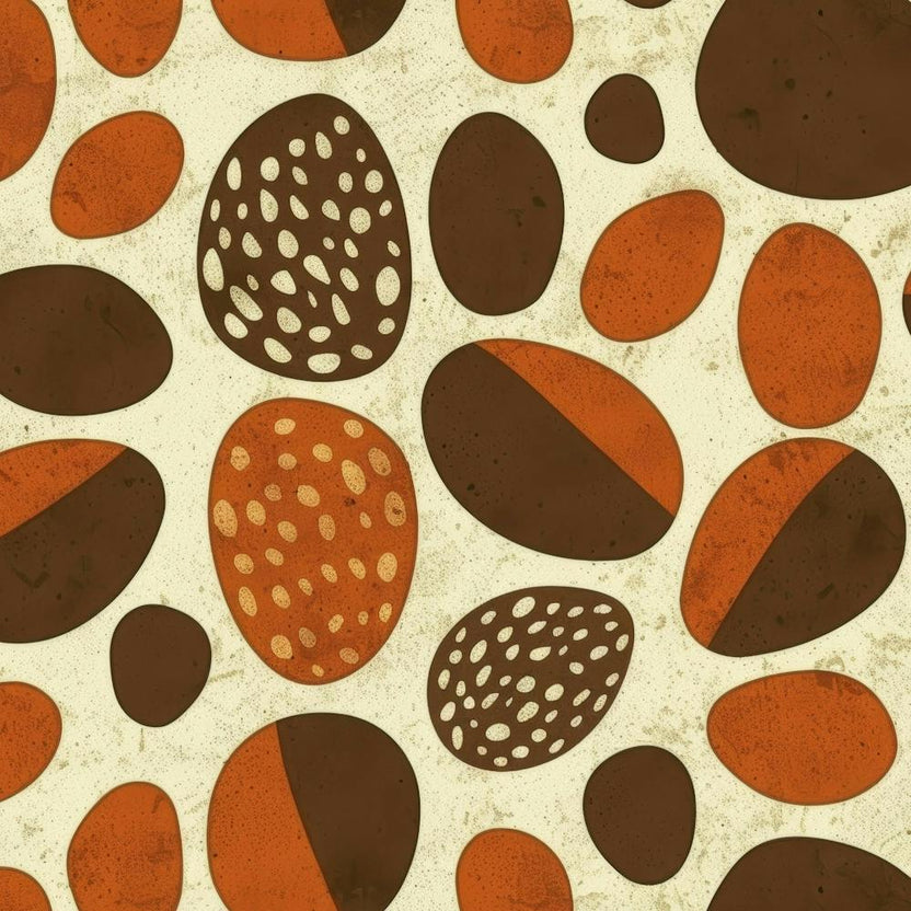 Orange And Brown Pattern