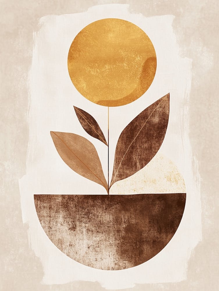 Abstract Flower Canvas Print 3