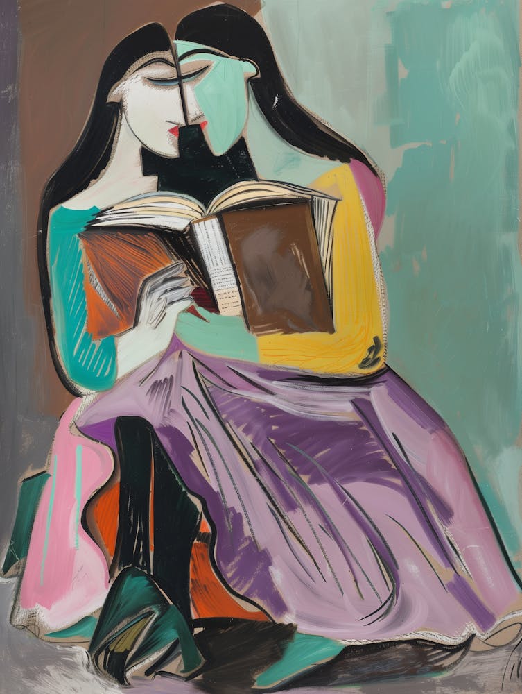 Two Women Reading