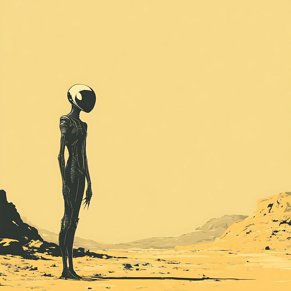 Alien In The Desert 4