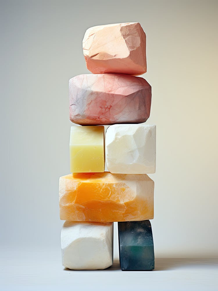 Stack Of Soap, Stone Art 1