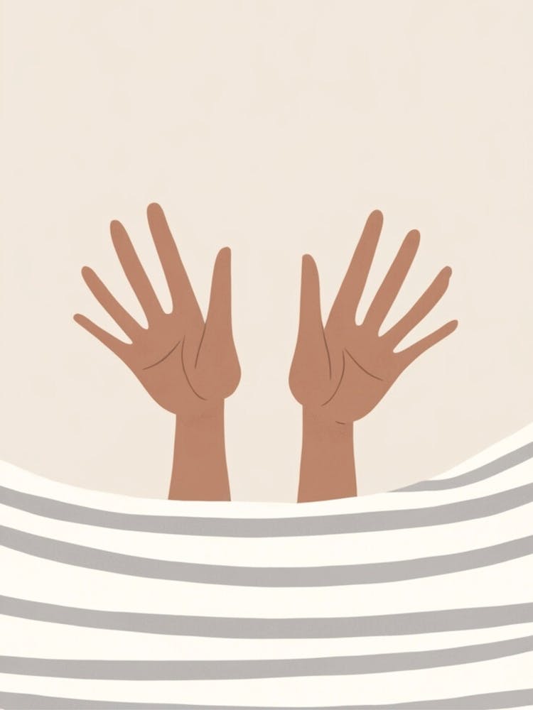 Hands In Bed Stock Photos & Royalty-Free Images