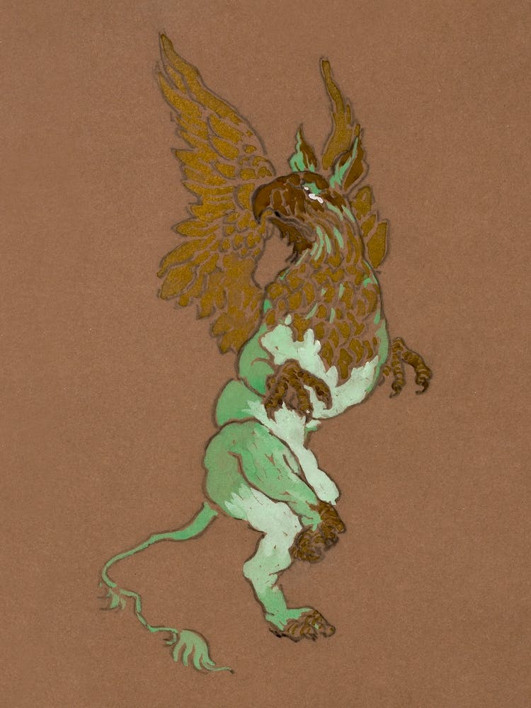 The Gryphon (1915), Alice in Wonderland