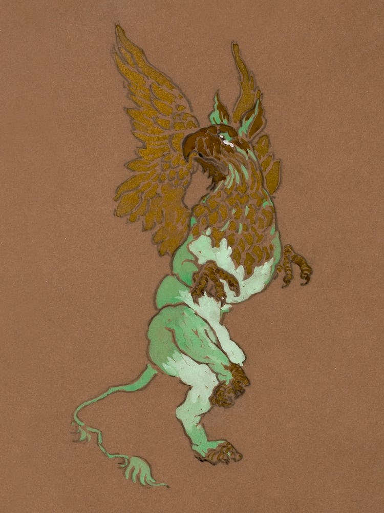 The Gryphon (1915), Alice in Wonderland