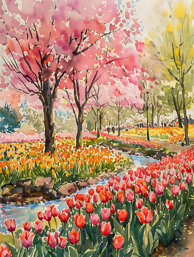 Tulips In Bloom 2