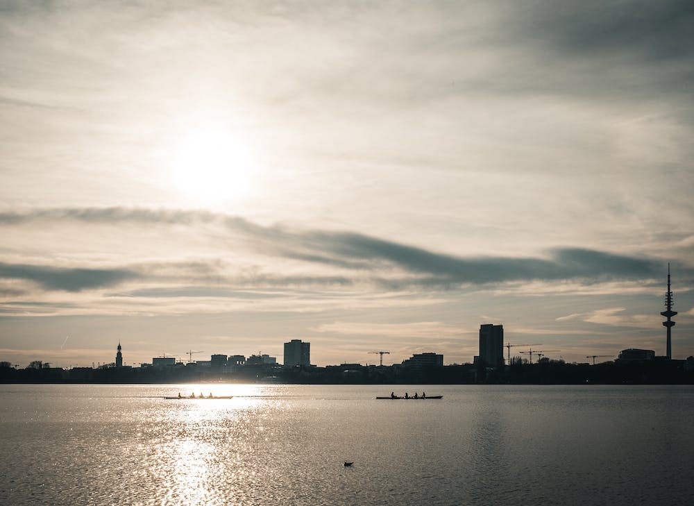 Sunset Rowing